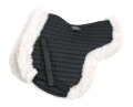 shires fleece numnah black COB/FULL